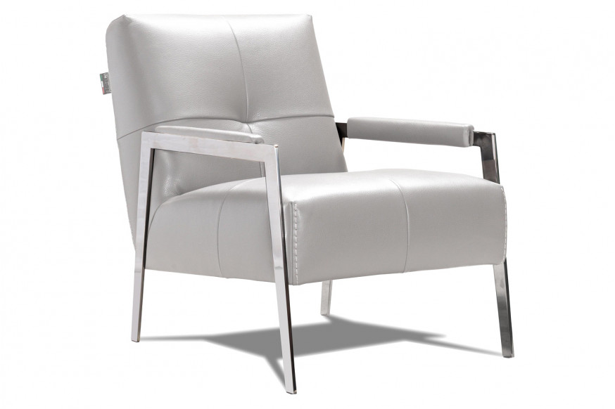 J&M™ I765 Arm Chair - Light Gray