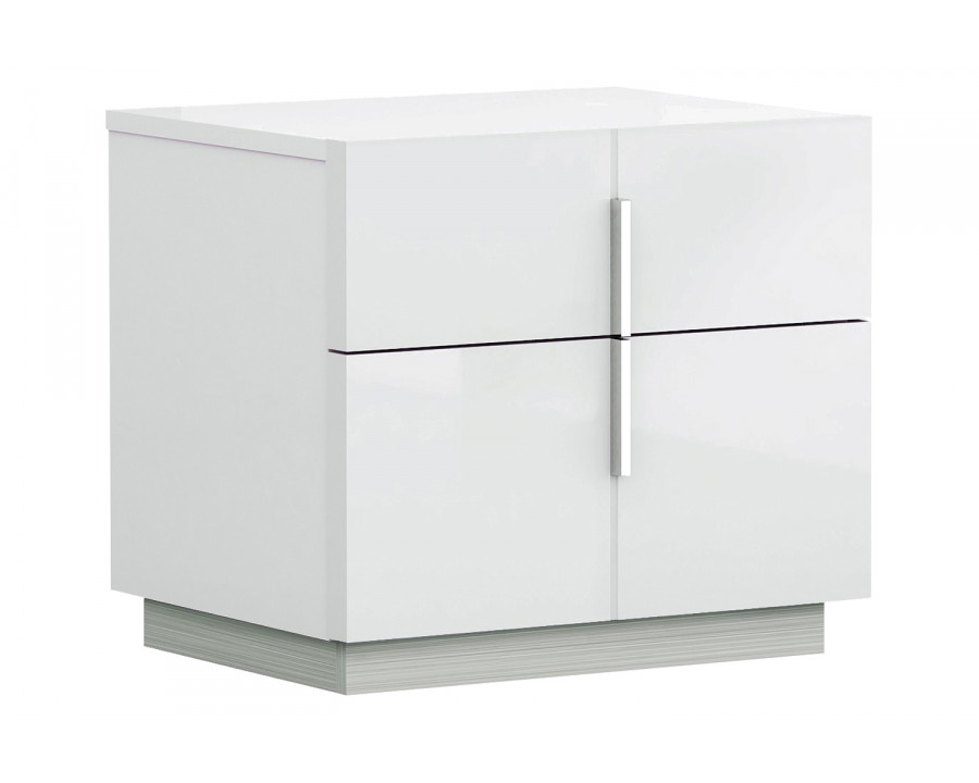 J&M Oslo Nightstand - White