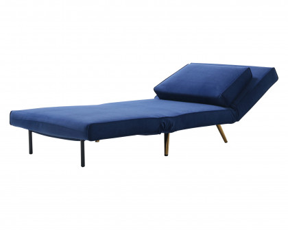 J&M Julius Single Sofa Bed - Blue