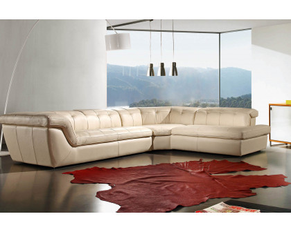 J&M - 397 Italian Leather Sectional