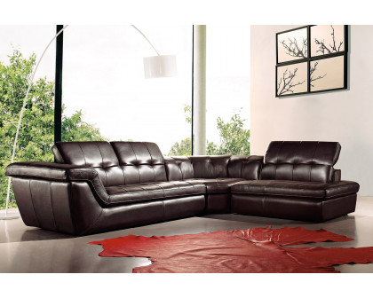 J&M - 397 Italian Leather Sectional