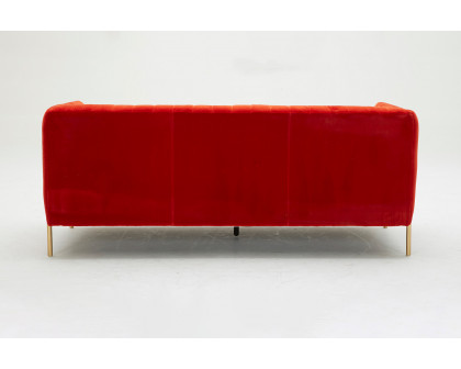 J&M Deco Sofa - Pumpkin, Fabric