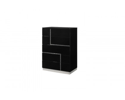 J&M - Lucca Chest in Black