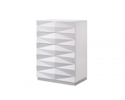 J&M - Verona Chest in White