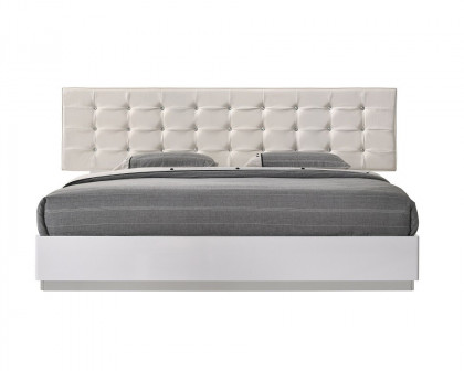 J&M Verona Full Size Bed - White