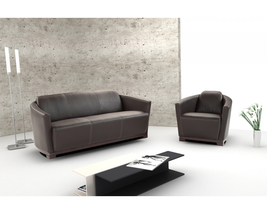 J&M - Hotel Sofa in Brown