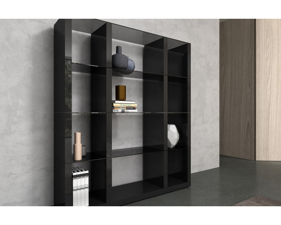 J&M Cloud Wall Unit - Gray, High Gloss