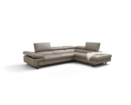 J&M I716 Sectional - Right Hand Facing Chaise, Taupe