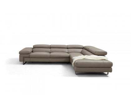 J&M I716 Sectional - Right Hand Facing Chaise, Taupe