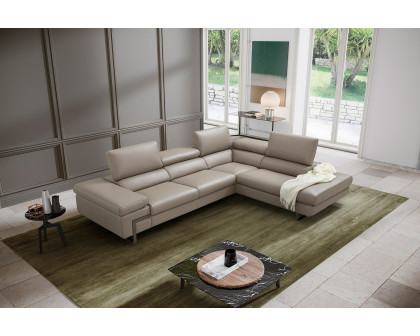 J&M I716 Sectional - Right Hand Facing Chaise, Taupe