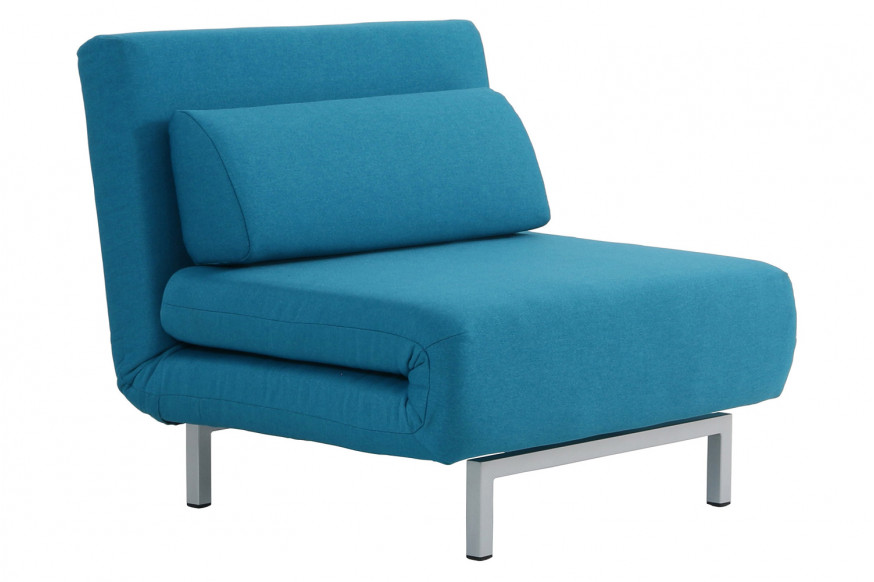 J&M™ Premium Chair Bed Lk06-1 - Teal, Fabric