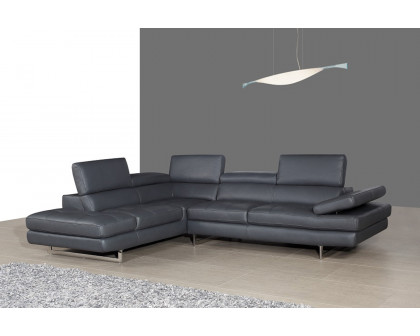 J&M - A761 Italian Leather Sectional