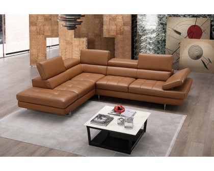 J&M - A761 Italian Leather Sectional