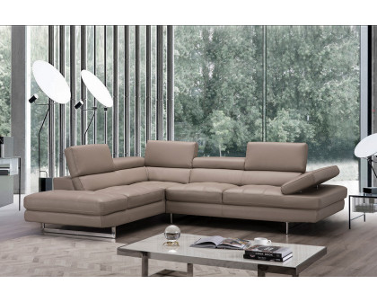 J&M - A761 Italian Leather Sectional