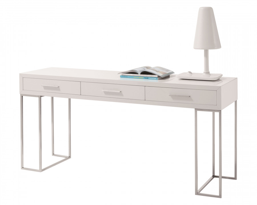 J&M - Sg02 Modern Office Desk in White