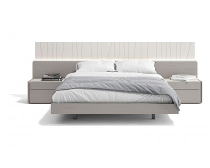 J&M Porto King Size Bed - Gray