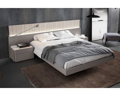 J&M Porto King Size Bed - Gray