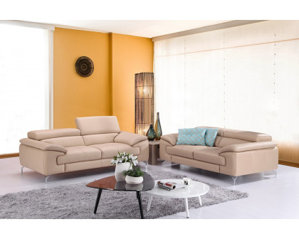 J&M - A973 Italian Leather Sofa