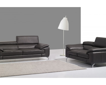 J&M - A973 Italian Leather Sofa