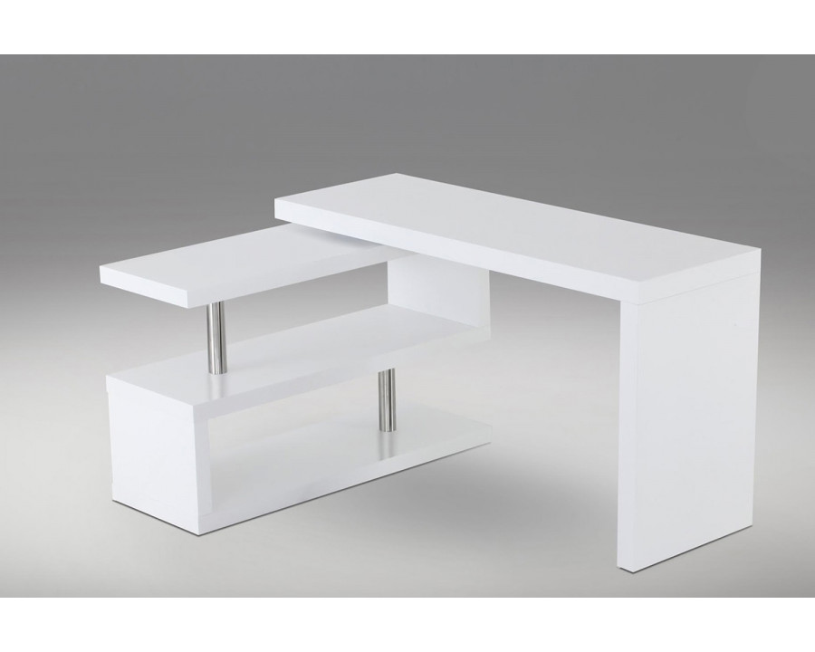 J&M A33 Office Desk - White