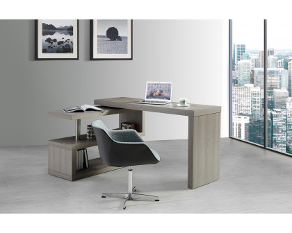 J&M - Lp A33 Office Desk in Matte Gray