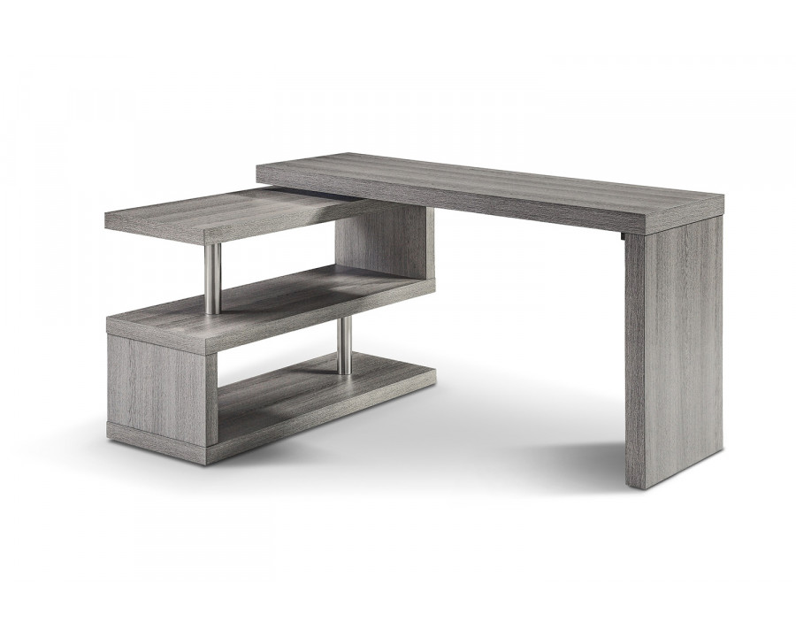 J&M - Lp A33 Office Desk in Matte Gray