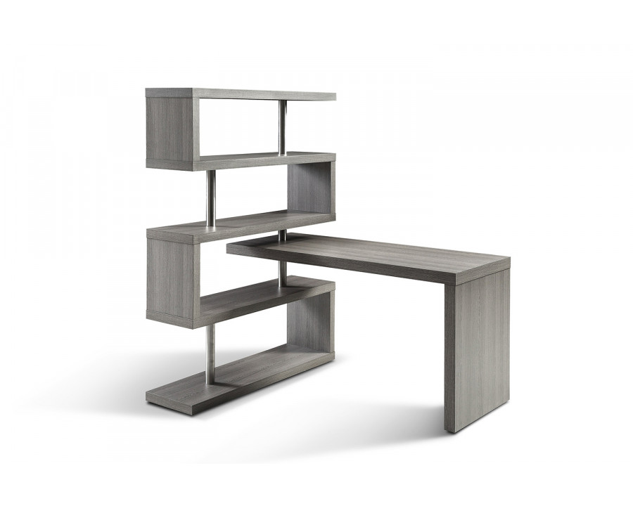 J&M - Lp Kd002 Office Desk in Matte Gray