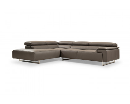 J&M I794 Sectional - Left Hand Facing Chaise, Gray