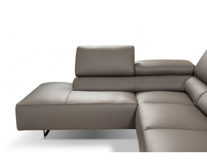 J&M I794 Sectional - Left Hand Facing Chaise, Gray