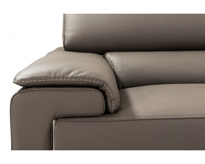 J&M I794 Sectional - Left Hand Facing Chaise, Gray