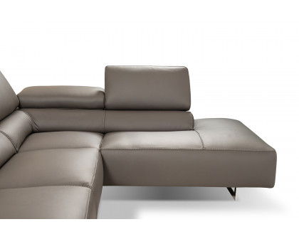 J&M I794 Sectional - Right Hand Facing Chaise, Gray