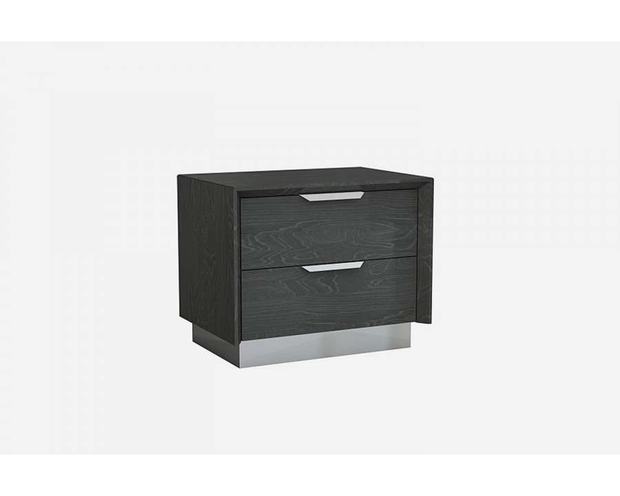 J&M - Monte Leone Nightstand in Gray