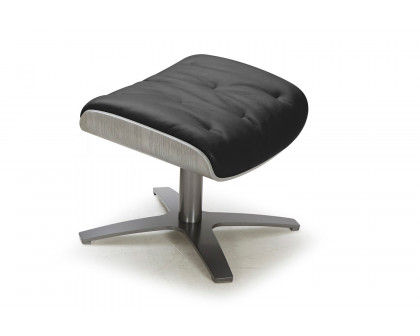 J&M Karma Ottoman - Black