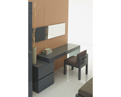 J&M Coach Modern Office Desk - Gray