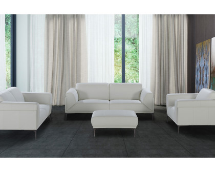 J&M - Davos Sofa in White