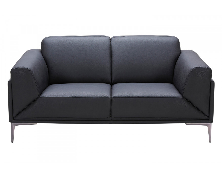 J&M - Knight Loveseat in Black