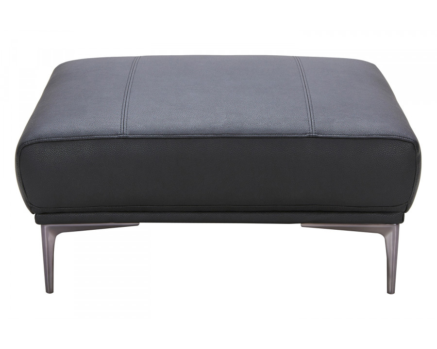 J&M - Knight Ottoman in Black