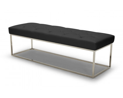 J&M Chelsea Luyx Bench - Black