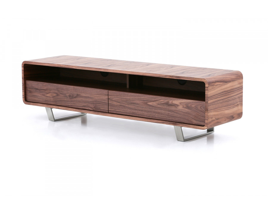 J&M - Greenwich TV Base in Walnut