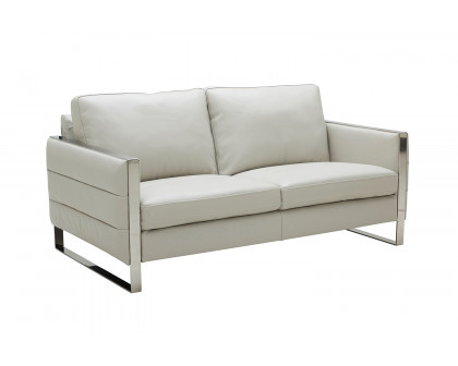 J&M Constantin Loveseat - Light Gray