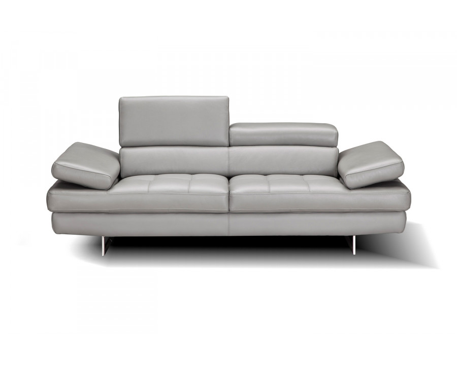 J&M - Aurora Loveseat in Gray