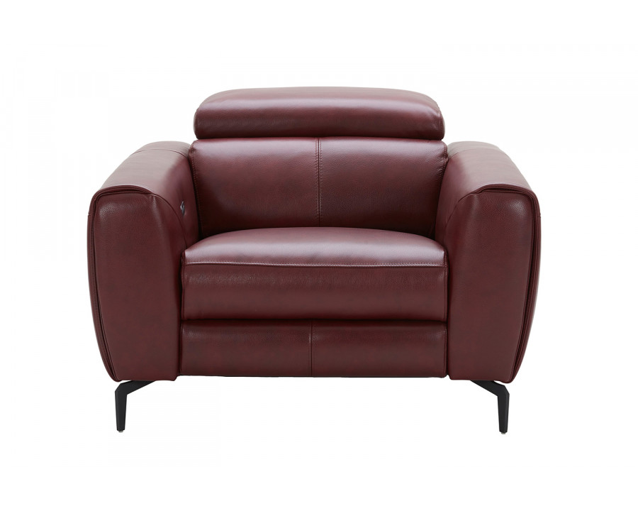 J&M Lorenzo Chair - Merlot