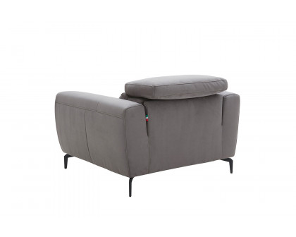 J&M™ Lorenzo Chair - Gray, Fabric