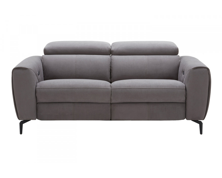 J&M Lorenzo Loveseat - Gray, Fabric