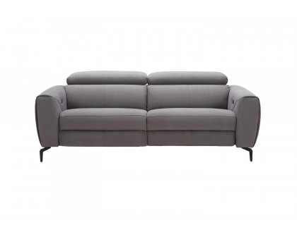 J&M Lorenzo Sofa - Gray, Fabric