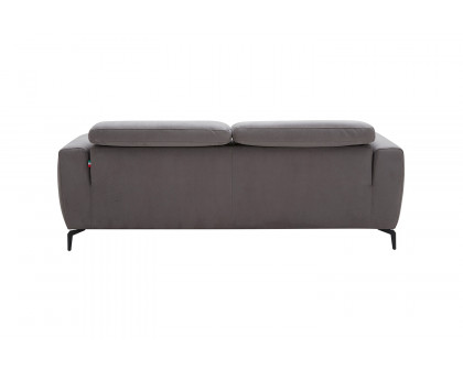 J&M Lorenzo Sofa - Gray, Fabric