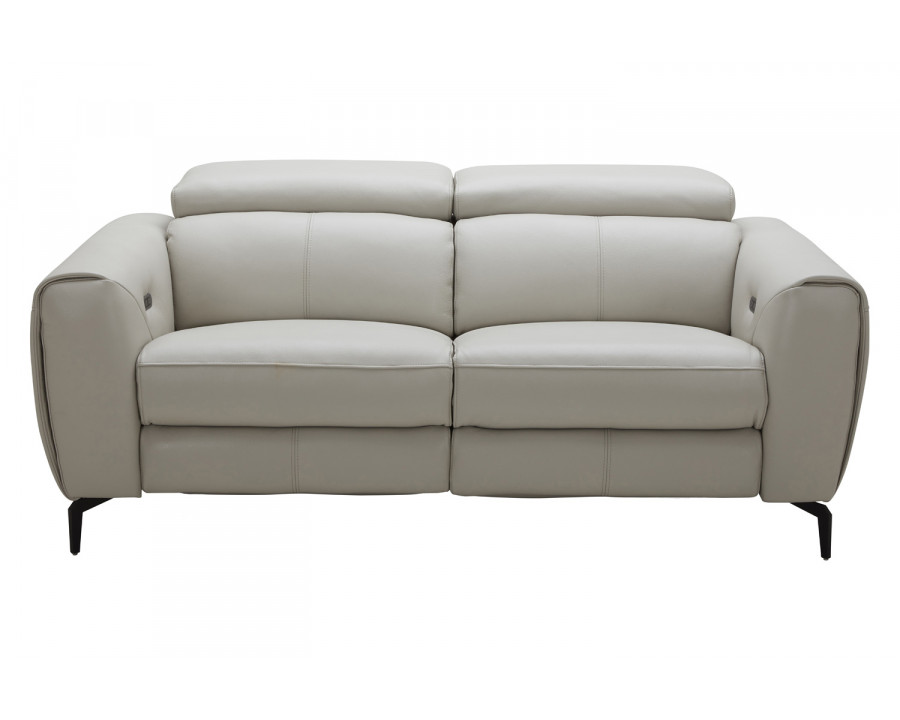 J&M Lorenzo Loveseat - Light Gray