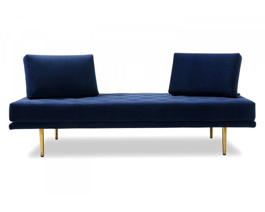 J&M - Caesar Sofa Bed in Blue