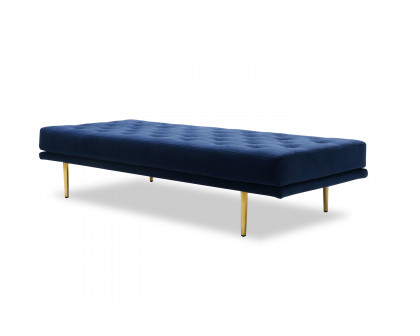 J&M - Caesar Sofa Bed in Blue