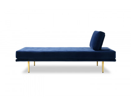 J&M - Caesar Sofa Bed in Blue